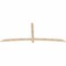 Ekena Millwork Bellingham Smooth Timber Gable Bracket, Douglas Fir, 96"W x 40"H x 1 1/2"D x 3 1/2"F, 10/12 Pitch GBW096X40X0204BEL00SDF - alternate 5